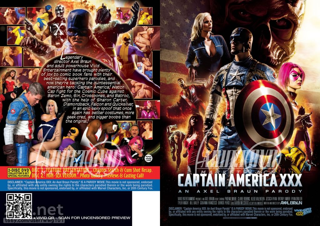 [HD/3.8G] [中字] Captain America XXX - An Axel Braun Parody 美国队长成人版